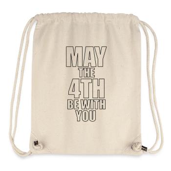 May the 4th be with you - Stanley/Stella Recycled Gym Bag - natural - Front