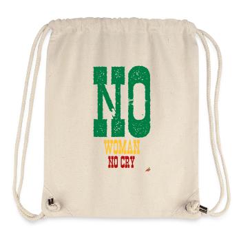 KEINE FRAU KEIN SCHREI - Stanley/Stella recycelter Gym Bag - Naturweiß - Vorne