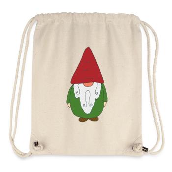 garden gnome - Stanley/Stella Recycled Gym Bag - natural - Front