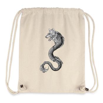 Dacian Draco Dacian Wolf Standarte - Stanley/Stella recycelter Gym Bag - Naturweiß - Vorne