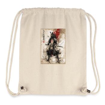 Samurai warriors in traditional armor - Stanley/Stella Recycled Gym Bag - natural - Front