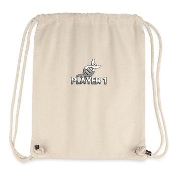PLAYER 1 + DNA - Gaming - Stanley/Stella Recycled Gym Bag - natural - Front