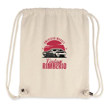 Vintage Muscle Car Rimbero - Stanley/Stella Recycled Gym Bag - natural - Front