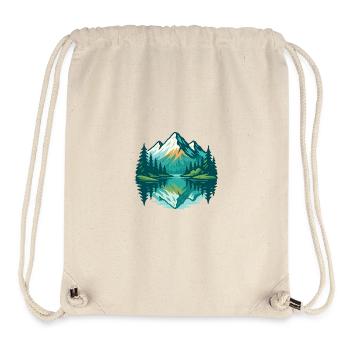 Alpine Reflexion - Stanley/Stella recycelter Gym Bag - Naturweiß - Vorne