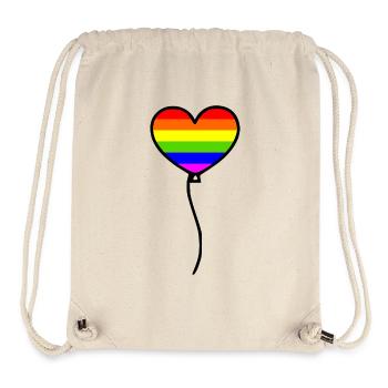 Lgbtq - Stanley/Stella recycelter Gym Bag - Naturweiß - Vorne