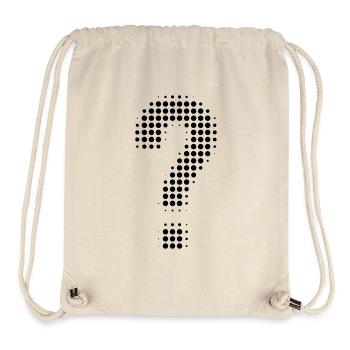 question mark - Stanley/Stella Recycled Gym Bag - natural - Front