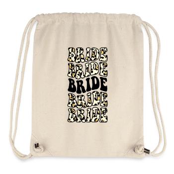 BRIDE - Bridal T-Shirts and Accessories - Stanley/Stella Recycled Gym Bag - natural - Front
