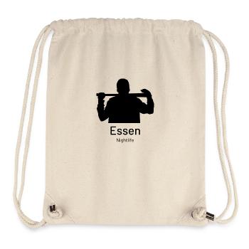 Eat. Nightlife - Stanley/Stella Recycled Gym Bag - natural - Front