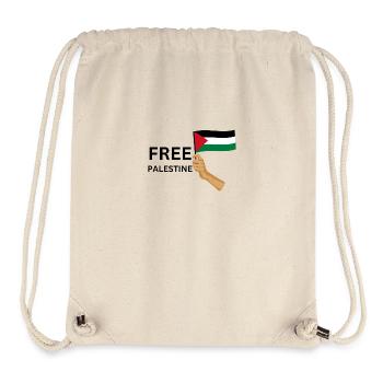 FREE PALESTINE | Gaza | Demonstration - Stanley/Stella Recycled Gym Bag - natural - Front