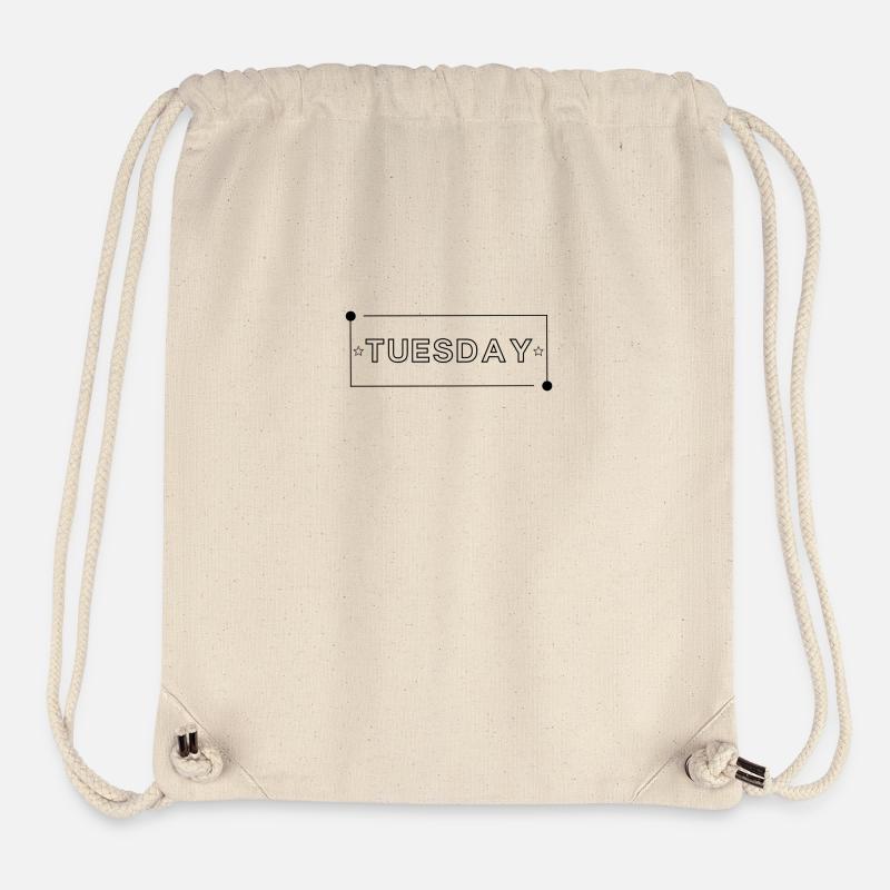 Thuesday is a good Day - Stanley/Stella Recycled Gym Bag - natural