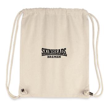Skinheads Bremen - Stanley/Stella recycelter Gym Bag - Naturweiß - Vorne
