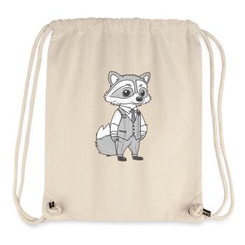 Busy Fox - Stanley/Stella Recycled Gym Bag - natural - Front