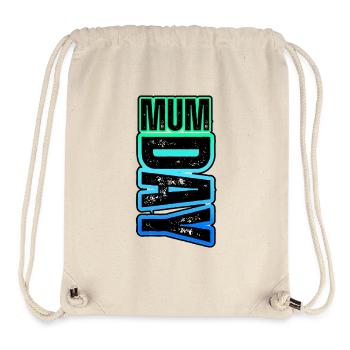 MUM DAY – a neon gift for Mother's Day - Stanley/Stella Recycled Gym Bag - natural - Front