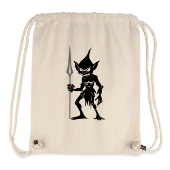 Goblin Warrior - Stanley/Stella Recycled Gym Bag - natural - Front