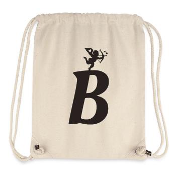 B - Stanley/Stella recycelter Gym Bag - Naturweiß - Vorne