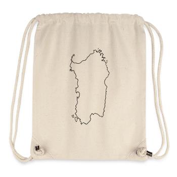 Sardinien - Stanley/Stella recycelter Gym Bag - Naturweiß - Vorne