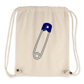 Safety pin - Stanley/Stella Recycled Gym Bag - natural - Front