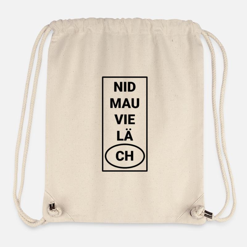 Nid mau vieläch Photoroom - Stanley/Stella Recycled Gym Bag - natural