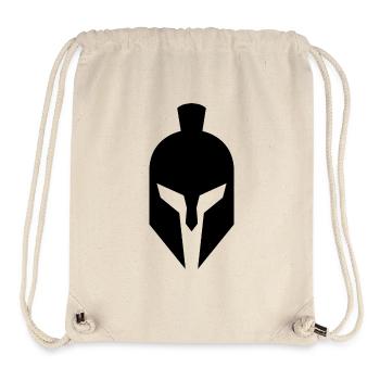 Spartanischer Helm - Stanley/Stella recycelter Gym Bag - Naturweiß - Vorne