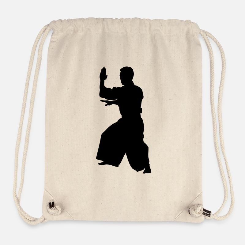Aikido - Stanley/Stella recycelter Gym Bag - Naturweiß