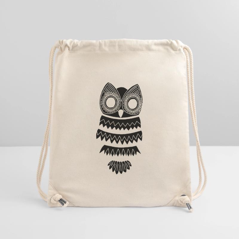 Die Schwarze Eule Stanley/Stella recycelter Gym Bag