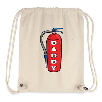 Fire Extinguisher Dad - Stanley/Stella Recycled Gym Bag - natural - Front