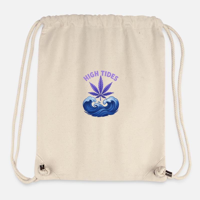 High Tides - Stanley/Stella recycelter Gym Bag - Naturweiß