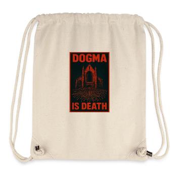 dogma is death - Stanley/Stella Recycled Gym Bag - natural - Front