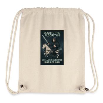 beware the algorithm. - Stanley/Stella Recycled Gym Bag - natural - Front
