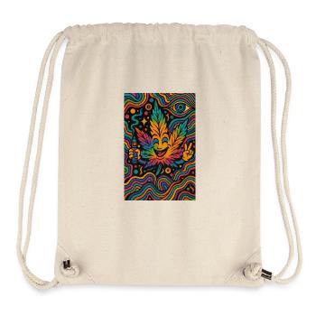 19 - Stanley/Stella recycelter Gym Bag - Naturweiß - Vorne