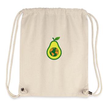 Avocado Love – Healthy & Happy - Stanley/Stella Recycled Gym Bag - natural - Front