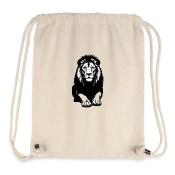 Lion - Stanley/Stella Recycled Gym Bag - natural - Front