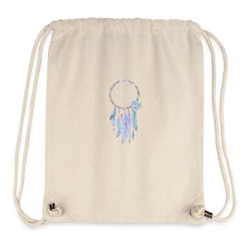 Traumfänger der Farben – sanfte Träume & Harmonie - Stanley/Stella recycelter Gym Bag - Naturweiß - Vorne