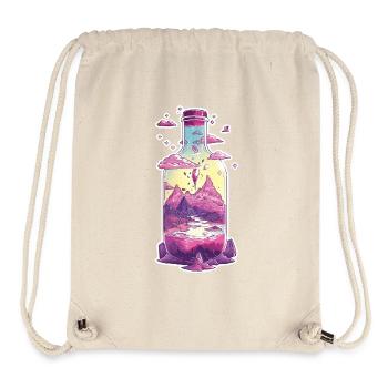 World in a Bottle - Stanley/Stella recycelter Gym Bag - Naturweiß - Vorne