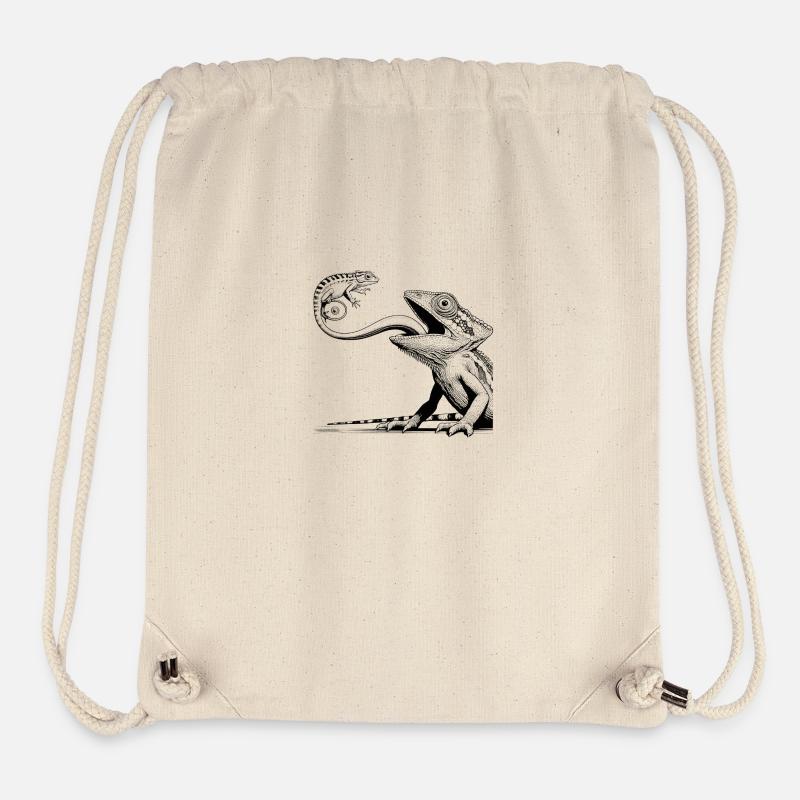 Chamäleon - Stanley/Stella recycelter Gym Bag - Naturweiß