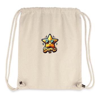 Shine on - Stanley/Stella recycelter Gym Bag - Naturweiß - Vorne