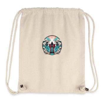 Moses divides the sea. - Stanley/Stella Recycled Gym Bag - natural - Front