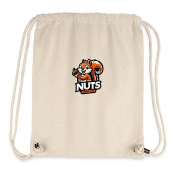 Nuts about Life - Stanley/Stella recycelter Gym Bag - Naturweiß - Vorne