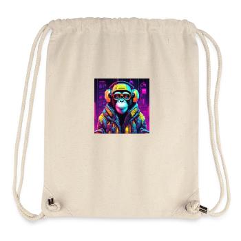 Nft Monkey - Stanley/Stella Recycled Gym Bag - natural - Front