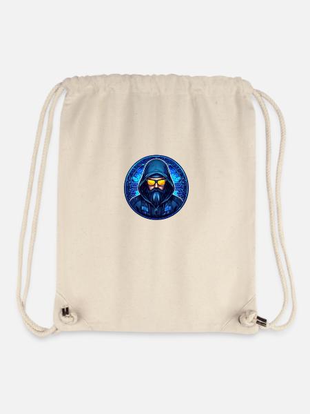 Swedish Hacker Emblem 2 - Stanley/Stella Recycled Gym Bag - natural
