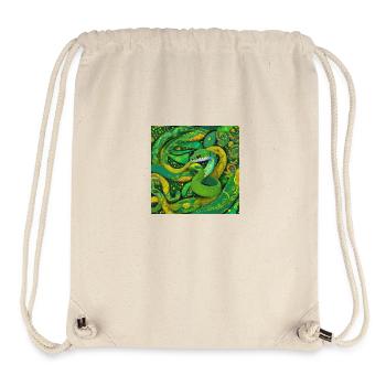Snake - Stanley/Stella Recycled Gym Bag - natural - Front