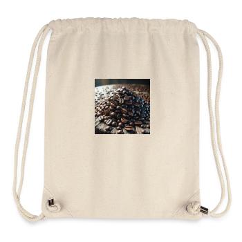 Coffee beans - Stanley/Stella Recycled Gym Bag - natural - Front
