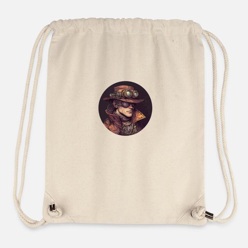 Discover the Steampunk Style – Retro Meets Innovation - Stanley/Stella Recycled Gym Bag - natural