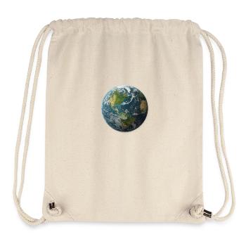 Earth - Stanley/Stella Recycled Gym Bag - natural - Front