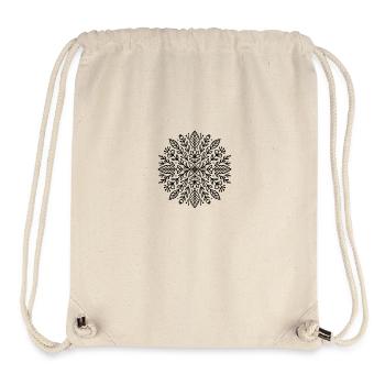 floral Element - Stanley/Stella recycelter Gym Bag - Naturweiß - Vorne