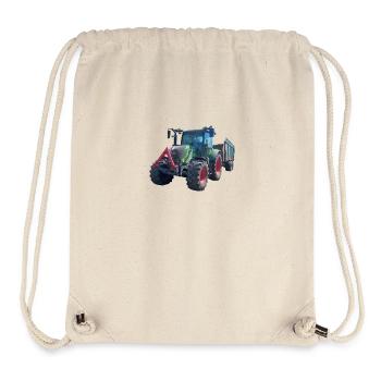 Traktor - Stanley/Stella recycelter Gym Bag - Naturweiß - Vorne