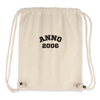Anno 2006 Geburtstag Geburtsjahr - Stanley/Stella recycelter Gym Bag - Naturweiß - Vorne
