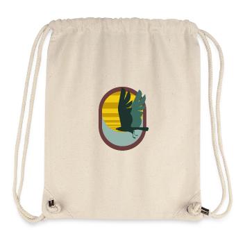 Vol du faucon - Sac à cordon recyclé Stanley/Stella - blanc naturel - Devant