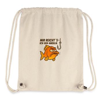 Nautic Design I've had enough, I'm going fishing Fish - Stanley/Stella Recycled Gym Bag - natural - Front