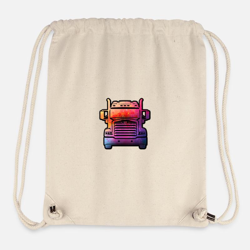 Cool truck - Stanley/Stella Recycled Gym Bag - natural